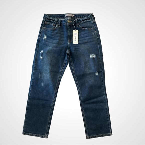 Just USA Denim - NEW Just USA x Stitch Fix Distressed Phillip Capri Jeans, Size 8